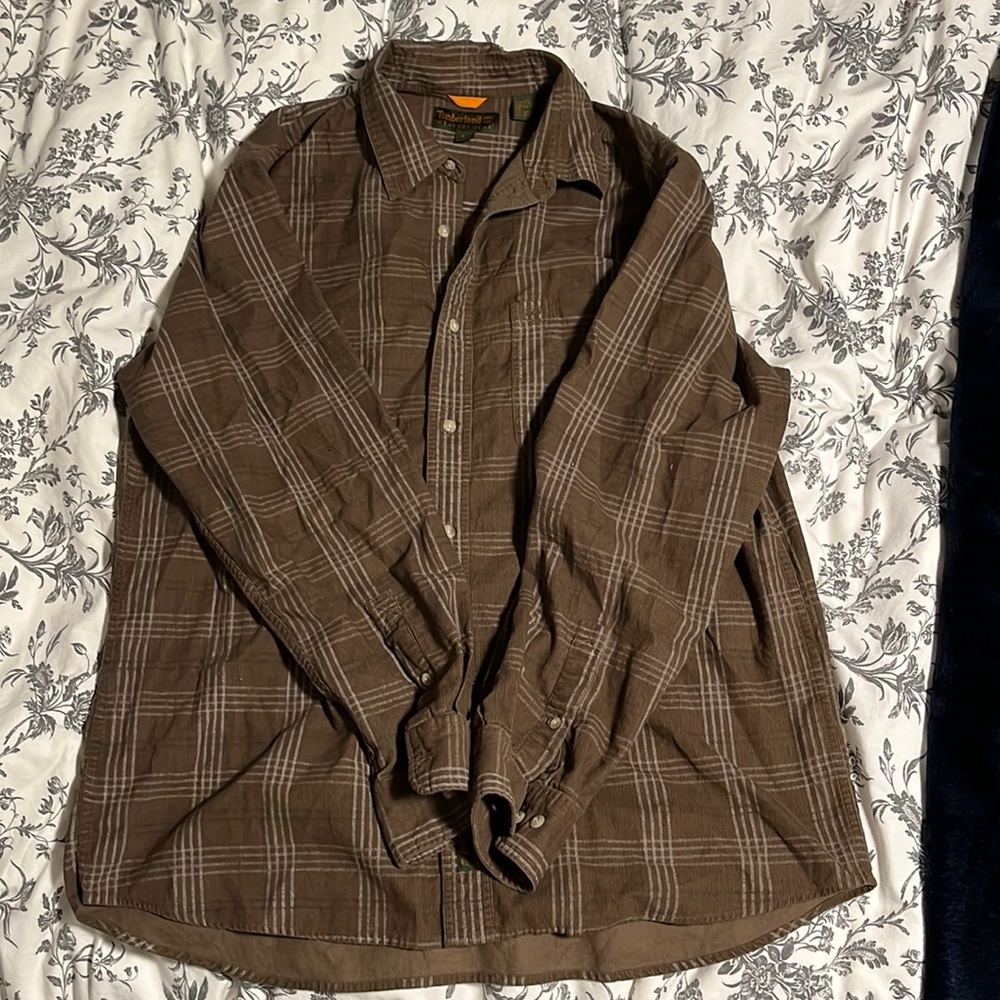 Timberland Weathergear Button Up Men’s L